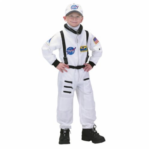 Aeromax Junior Astronaut Suit with Embroide Cap Size 12/14 Perspective: front