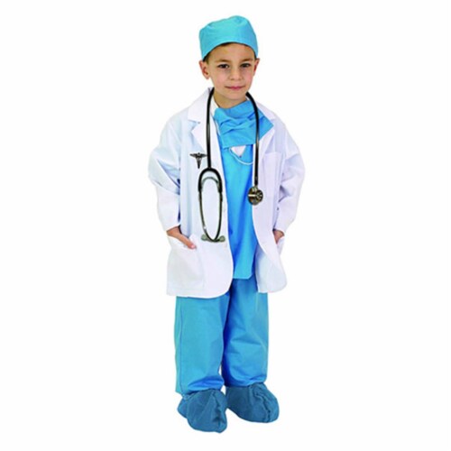 Aeromax LAB-68 Jr Lab Coat .75 Length- Size 6-8 Perspective: front