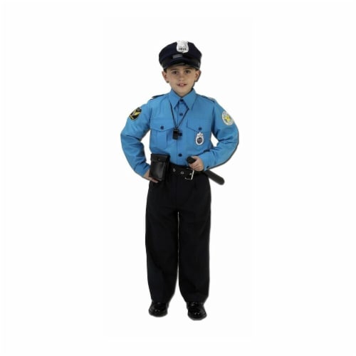 Costumes For All Occasions  Police Suit Medium 8 To 10 Perspective: front
