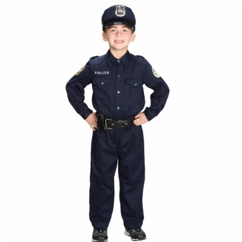 Morris Costumes AR37SM Police Officer Child Costume, Small 4-6 Perspective: front