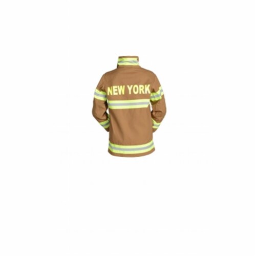 Aeromax FT-NY-46 Junior Fire Fighter New York Suit Age 4 to 6 Years - Tan Perspective: front