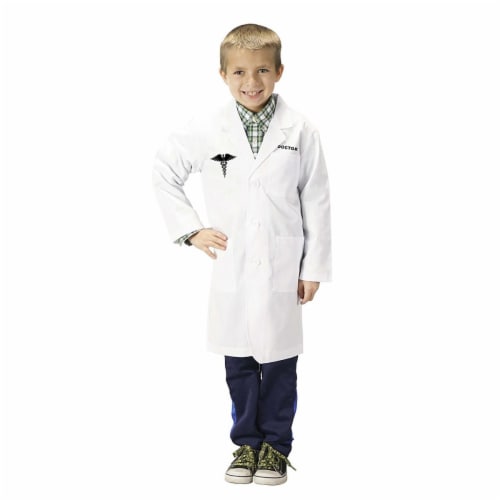 Aeromax LDR-810 Junior Doctor Lab Coat, 0.75 - Size 8-10 Perspective: front