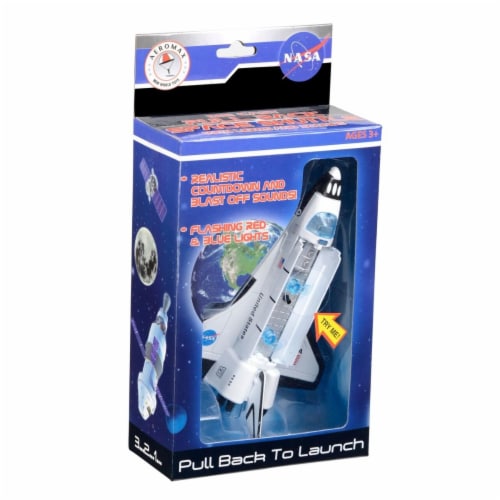 Aeromax PBSB Pull Back Space Shuttle with Lights & Sound Perspective: front