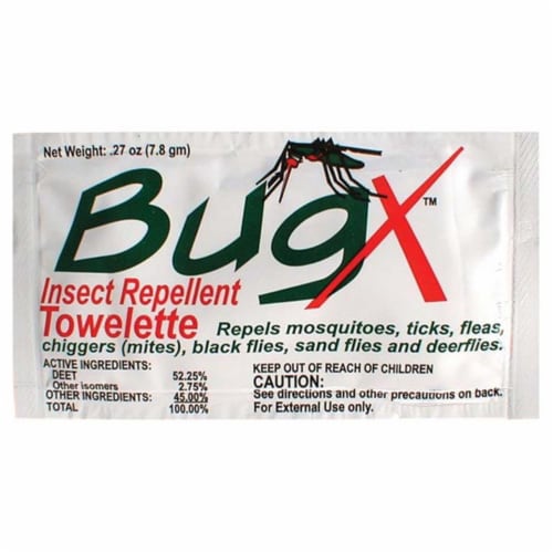 Coretex Products 371772 Bugx Insect Repellent Towelette Perspective: front