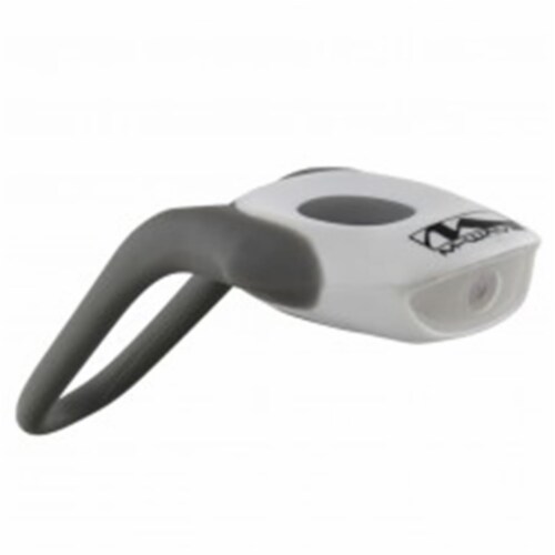 M-Wave 220583-W White Cobra Light with Red LED Perspective: front