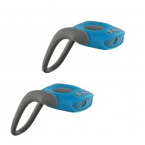 M-Wave 220584-BL Blue Cobra Lights With White And Red LED Perspective: front