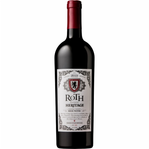 Roth Estate Heritage Limited Release Red Blend California Wine Perspective: front