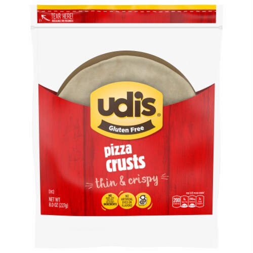 Udi's Gluten Free Thin and Crispy Pizza Crusts 2 Pack, 9 in Mariano’s