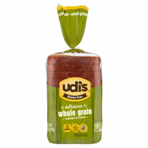 Udi's Gluten Free Delicious Whole Grain Sandwich Bread Perspective: front
