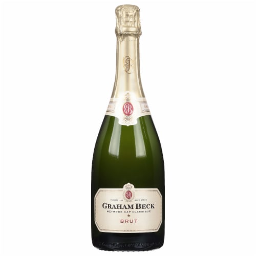 Graham Beck Brut Sparkling South Africa Wine Perspective: front