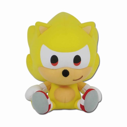 Sonic The Hedgehog Super Sonic Sitting 7 Inch Plush, 1 Unit - Kroger