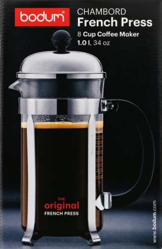 Primula 8 Cup Coffee Press - Chrome