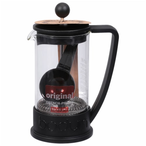 Bodum Brazil French Press Coffee Maker, 8 Cup, 1.0 L, 34 oz Black