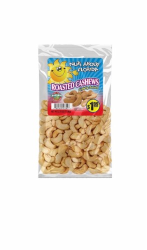 Nuts About Florida® Lightly Salted Roasted Cashews Perspective: front