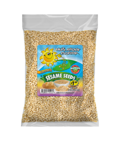 Nuts About Florida® Sesame Seeds Perspective: front
