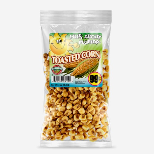 Nuts About Florida® Toasted Corn Perspective: front
