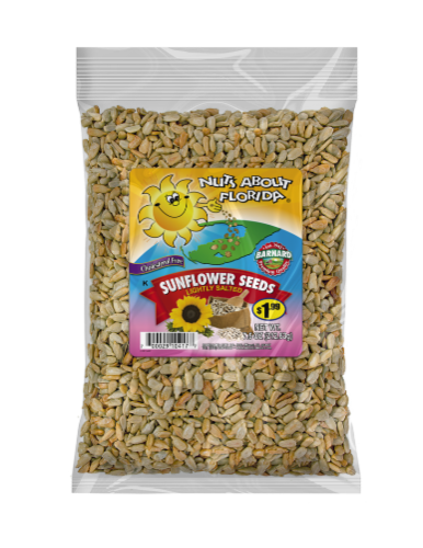 Nuts About Florida® Lightly Salted Roasted Sunflower Seeds Perspective: front