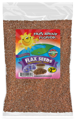 Nuts About Florida® Flax Seeds Perspective: front