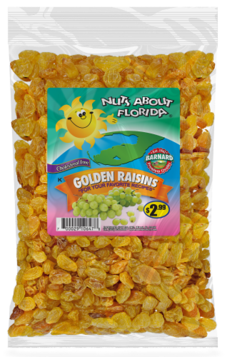 Nuts About Florida® Dried Golden Raisins Perspective: front