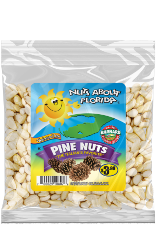 Nuts About Florida® Pine Nuts Perspective: front