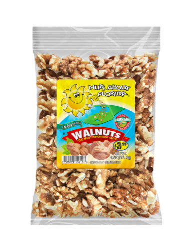 Nuts About Florida® Walnut Halves & Pieces Perspective: front