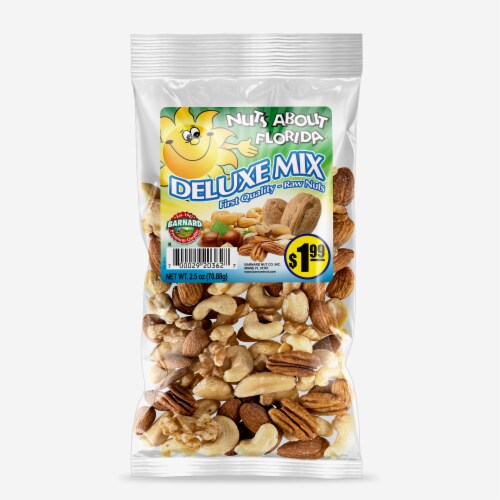 Nuts About Florida® Deluxe Mix Raw Nuts Perspective: front
