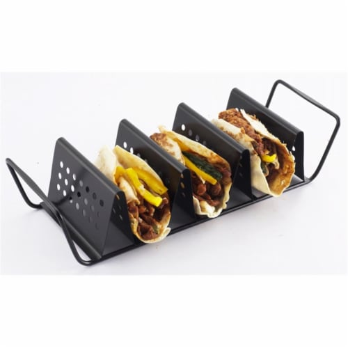 ZenUrban 870015 3-Taco Cooking Nonstick Grill Rack Perspective: front
