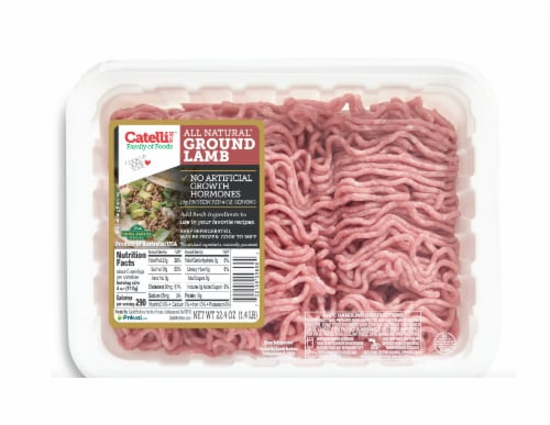Catelli All Natural Ground Lamb Perspective: front