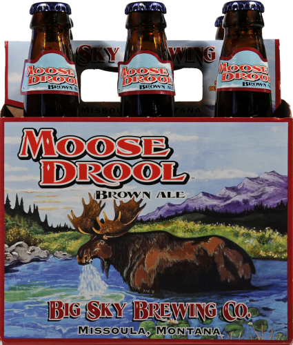 Big Sky Brewing Company Moose Drool Brown Ale Perspective: front