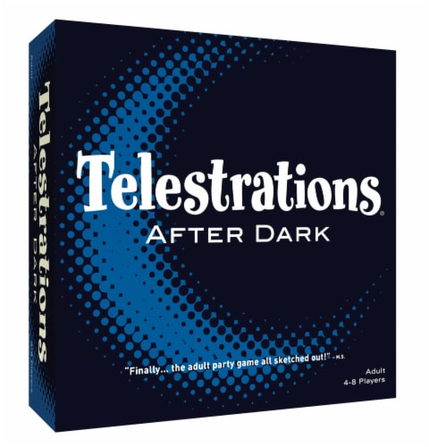 USAopoly Telestrations® After Dark® Party Game Perspective: front