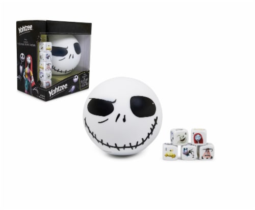 Nightmare Before Christmas Yahtzee Dice Game Perspective: front