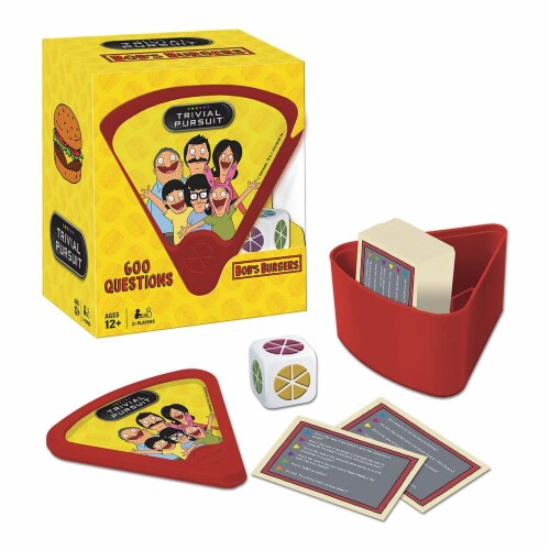 USAopoly Trivial Pursuit Bob's Burgers Edition Perspective: front