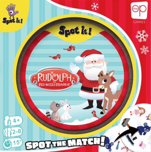 Spot it! Rudolph Card Game, 1 ct - Fry’s Food Stores