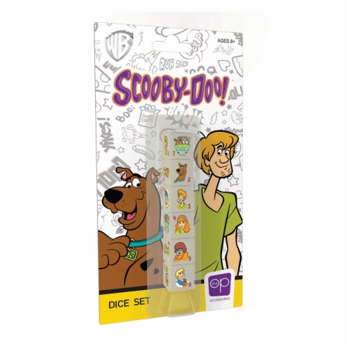 USAopoly Scooby Doo 6 Piece Dice Set Perspective: front