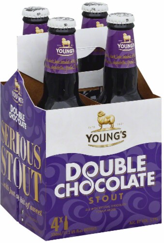 Young's Double Chocolate Stout Perspective: front