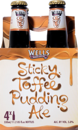 Wells Sticky Toffee Pudding Ale Perspective: front