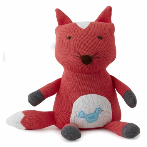 The Little Acorn F14P03 Fox Toothfairy Pillow Perspective: front