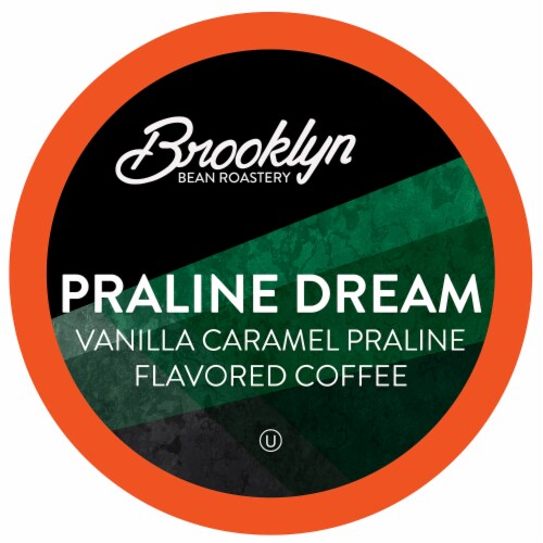 Brooklyn Beans Praline Dream Coffee Pods for Keurig 2.0 K-Cup Brewers, 40 Count Perspective: front