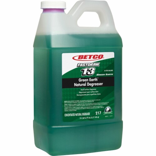Green Earth Natural Degreaser, Mild Scent, 2 L Bottle, 4/Carton