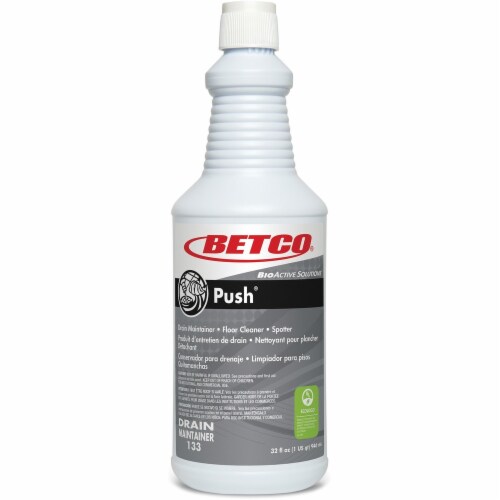 Green Earth Push Enzyme Multipurpose Cleaner, New Green Scent, 32 oz Bottle, 12/Carton