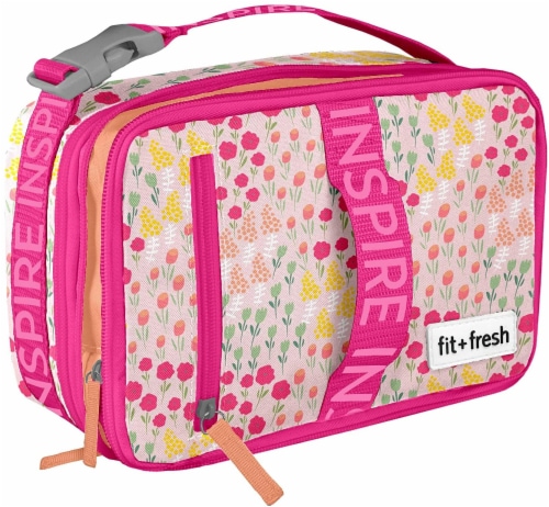 Fit and Fresh Expandable Bento - Wildflower Meadow Pink, 1 ct - Ralphs