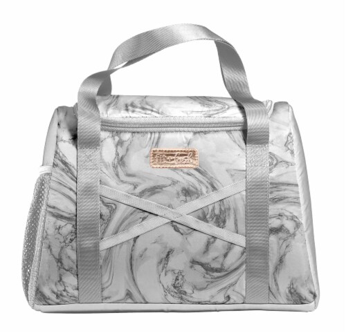 Fit and Fresh Gray Marble Lunch Bag, 1 ct - Kroger