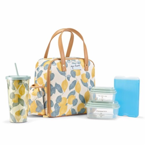 Fit & Fresh 2950ETVSC2863 Artist Collection Deluxe Lunch Kit, Teal Perspective: front