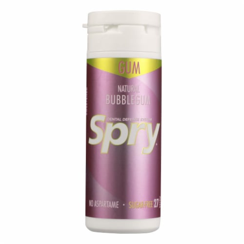 Spry - Chewing Gum Bubble - Case Of 6 - 27 Ct Perspective: front