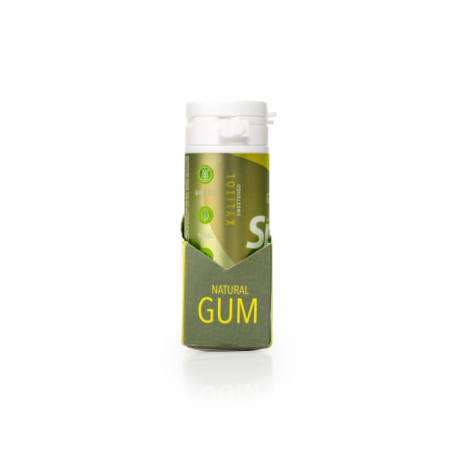 Spry Dental Defense Gum - Green Tea Perspective: front