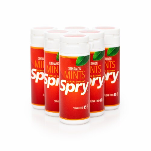 Spry Cinnamon Mints (6 Pack) Perspective: front