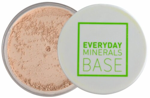 Everyday Minerals Rosy Light Matte Face Powder Perspective: front