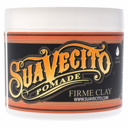 Firme Clay Pomade by Suavecito for Unisex - 4 oz Pomade Perspective: front