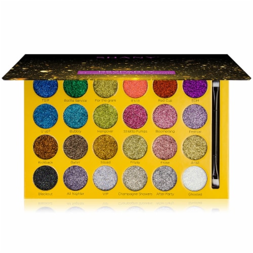 SHANY RSVParty 24-Color Glitter Makeup Palette Perspective: front