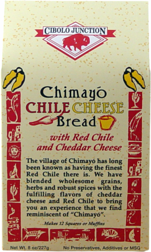 Cibolo Junction Chimayo Chile Cheese Bread Perspective: front